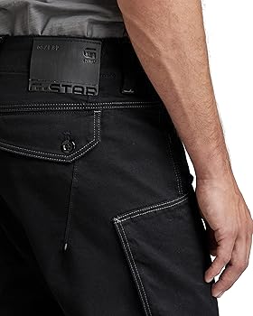 G-Star Raw Men's Zip Pocket 3D Skinny Fit Cargo Pants at Amazon Men’s Clothing store